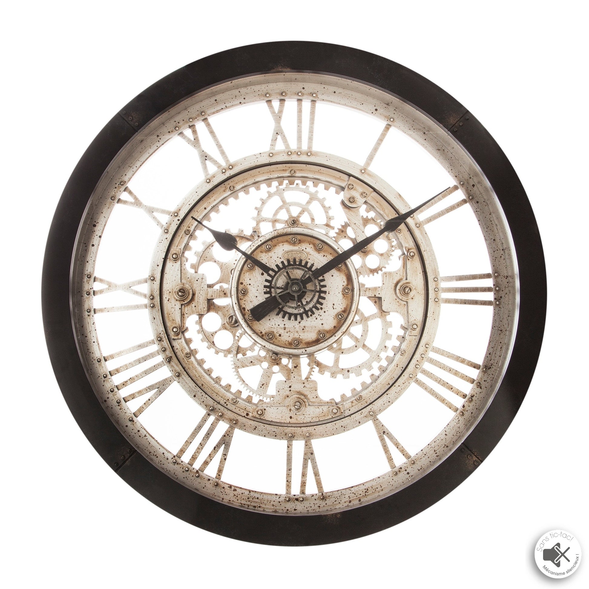 Well Home - Reloj Mecánico De Plástico Ø60,8x7_0