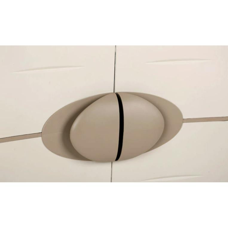 Armario Escobero 90 cm Space Saver Plastiken Beige