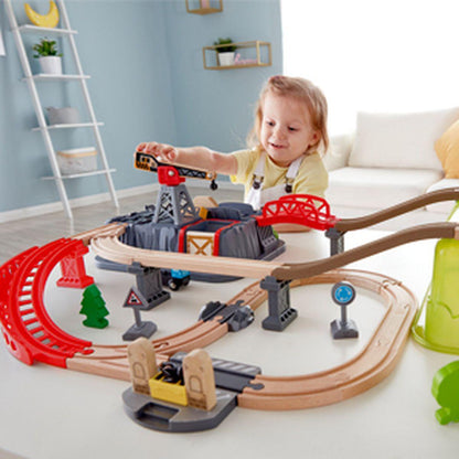 Circuito Tren Railway Bucket Hape_3