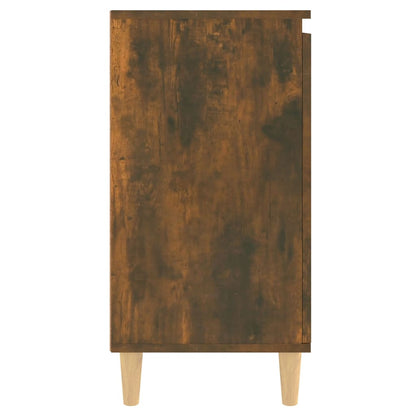 Aparador Madera Contrachapada Color Roble Ahumado 60x35x70 Cm / Vetonek_1