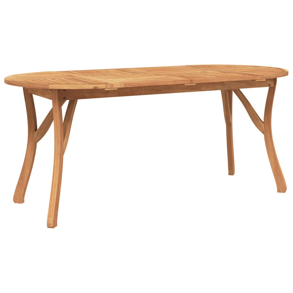 Vidaxl Juego De Comedor De Jardín 9 Piezas Madera Maciza De Acacia_5
