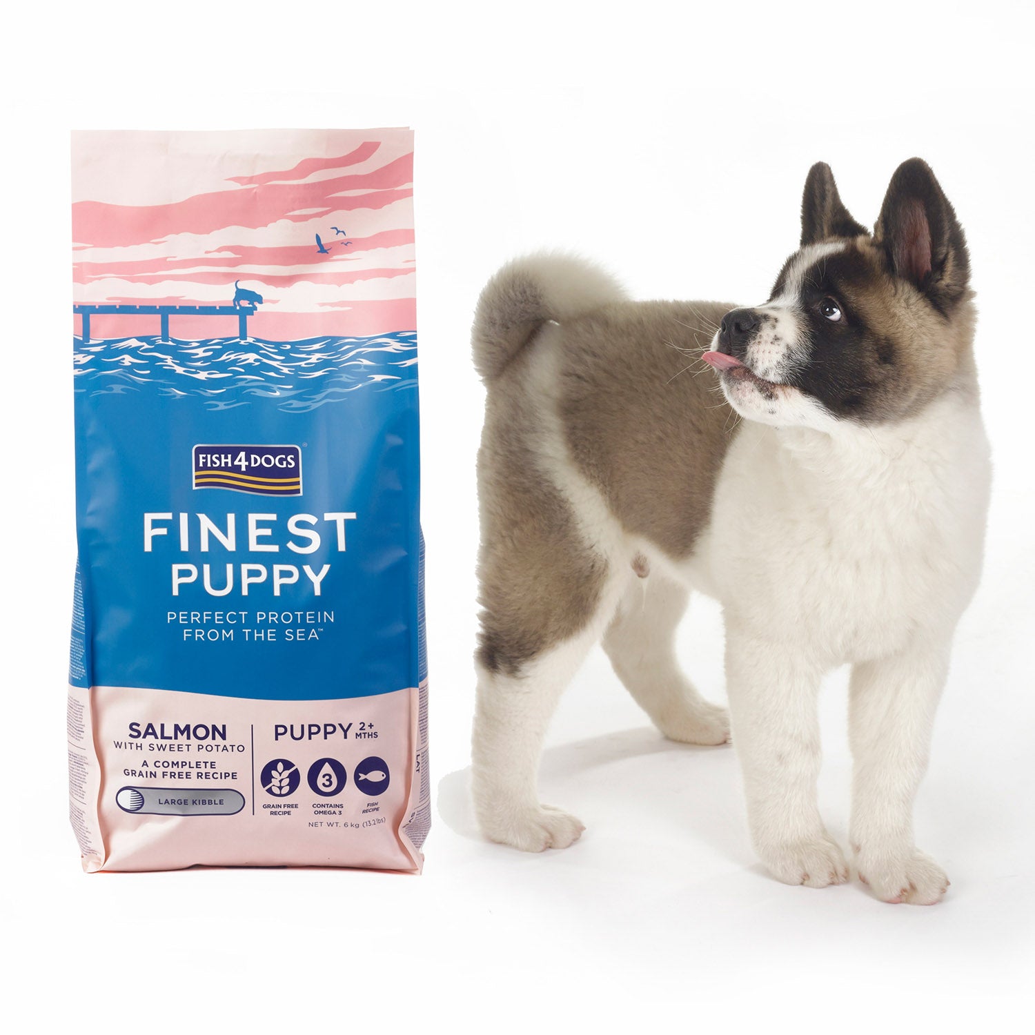 Fish4dogs Pienso Para Cachorro Sin Cereales – Salmón Y Boniato 6 Kg_4