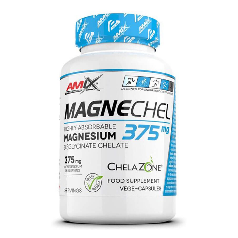 Magnechel (magnesio Bisglicinato) - 30 Cápsulas Vegetales - Magnesio - Amix Nutrition_0
