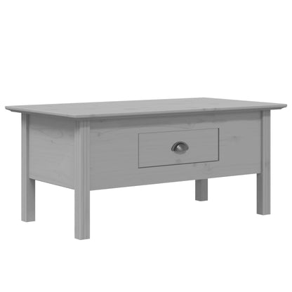 Mesa De Centro Bodo Madera Maciza De Pino Gris 100x55x46 Cm_0