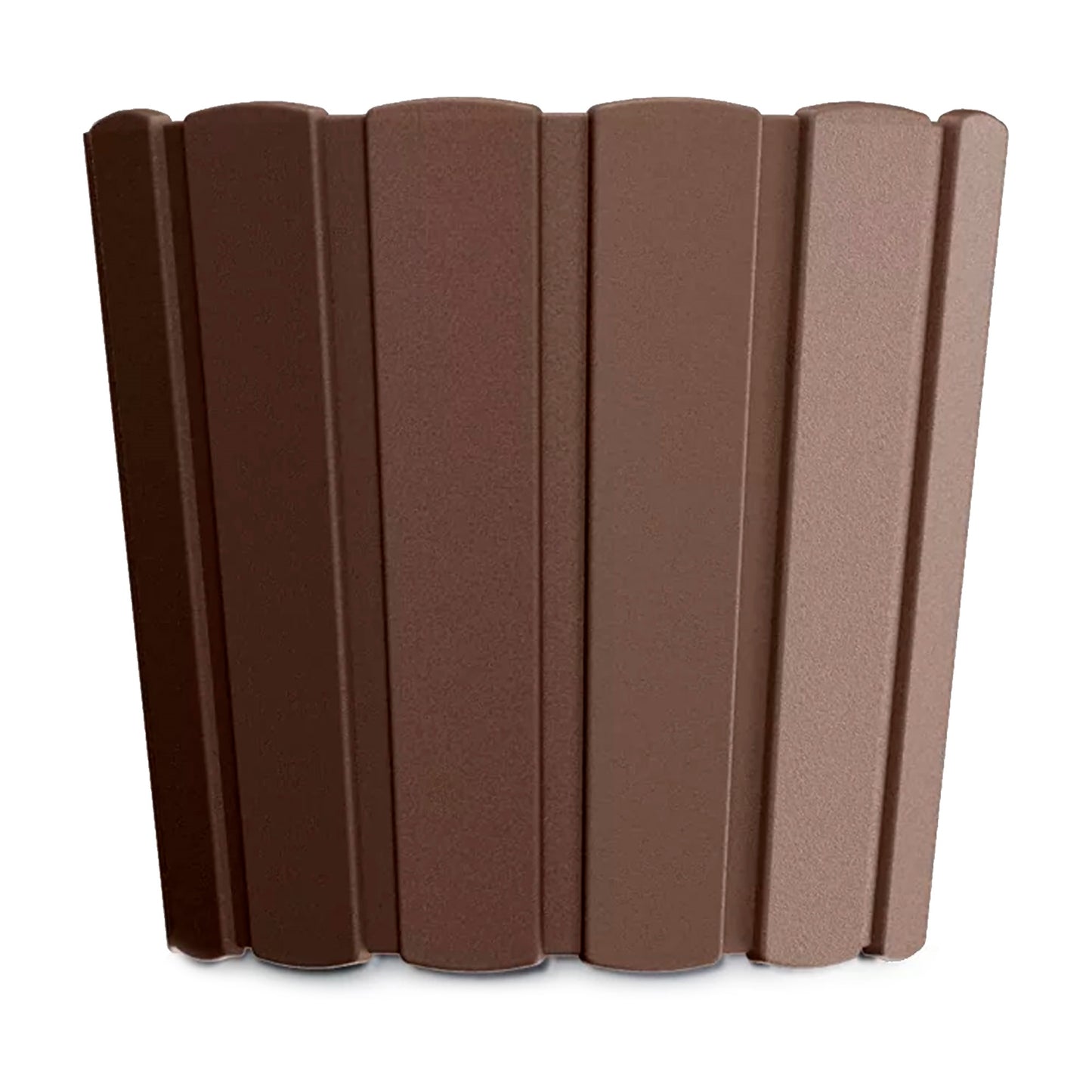 Maceta Boardee Basic 7l., Dimensiones (mm) 239x239x215, Color Marrón_0