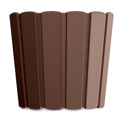 Maceta Boardee Basic 7l., Dimensiones (mm) 239x239x215, Color Marrón_0