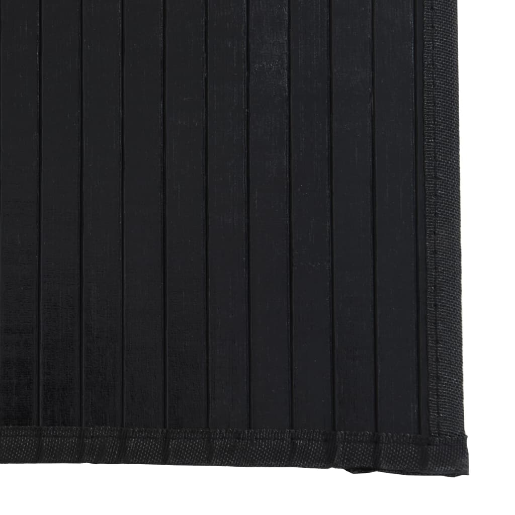 Alfombra Rectangular Bambú Negro 70x400 Cm / Vetonek_3