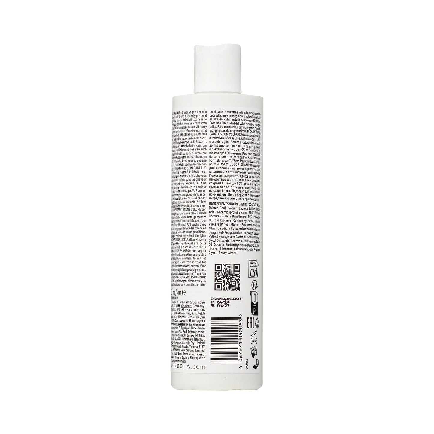 Indola Champú Protector Del Color Profesional Para Cabello Teñido 300ml_2