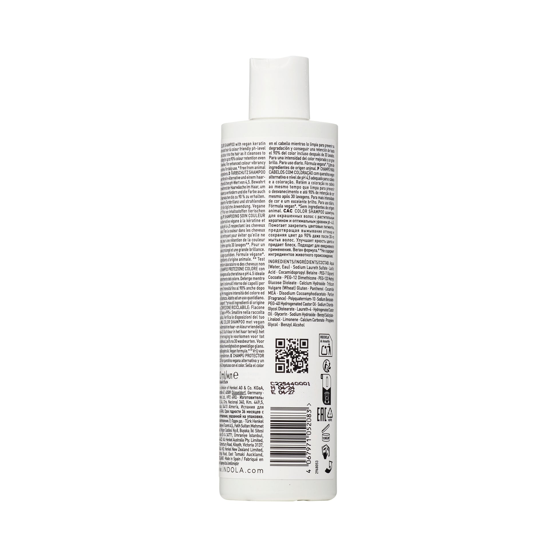 Indola Champú Protector Del Color Profesional Para Cabello Teñido 300ml_2