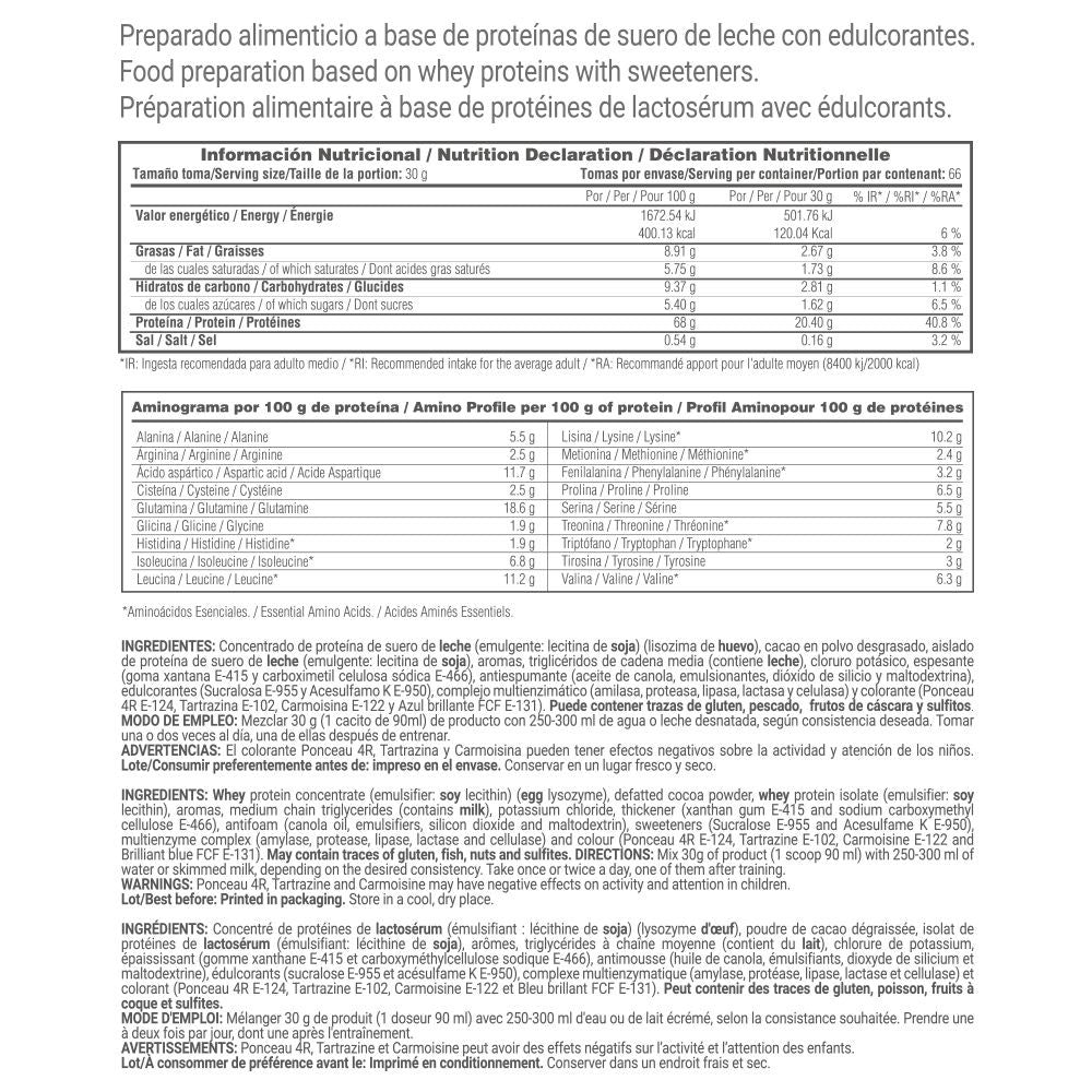 Whey Protein80 - 2 Kg - Batido Chocolat - Aumenta La Masa Muscular - Masmusculo_5