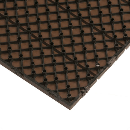 Pack 11 Baldosas de composite Durafloor 30×30 Dioco Chocolate 1m2