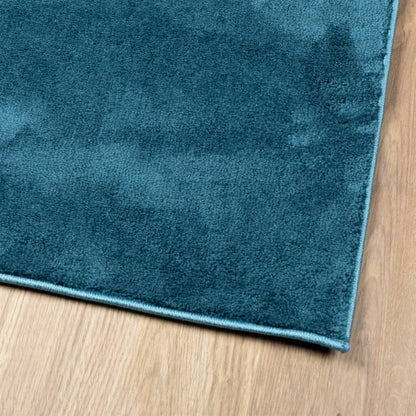 Vidaxl Alfombra De Pelo Corto Oviedo Turquesa 80x250 Cm_3