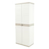Armario 4 Estantes 70 cm Titanium Plastiken Beige (Reacondicionado)