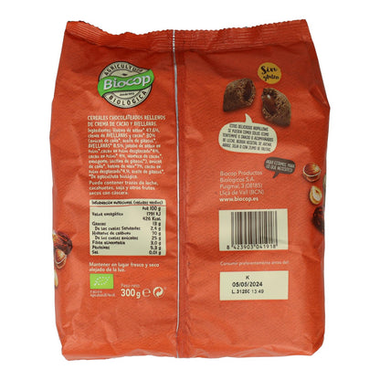 Biopillows Chocolate y Avellanas Biocop, 375 g