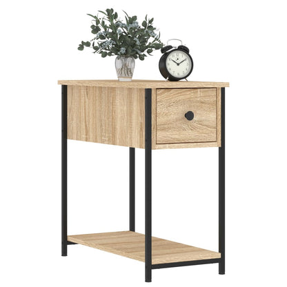 Mesitas Noche 2 Uds Madera Ingeniería Roble Sonoma 30x60x60 Cm_1