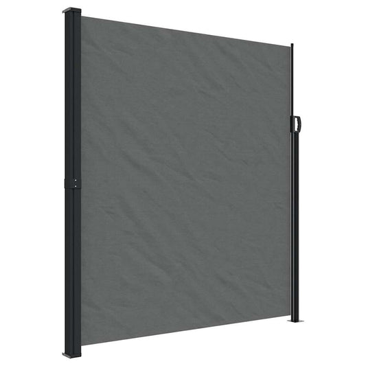 Vidaxl Toldo Lateral Retráctil Gris Antracita 220x500 Cm_0