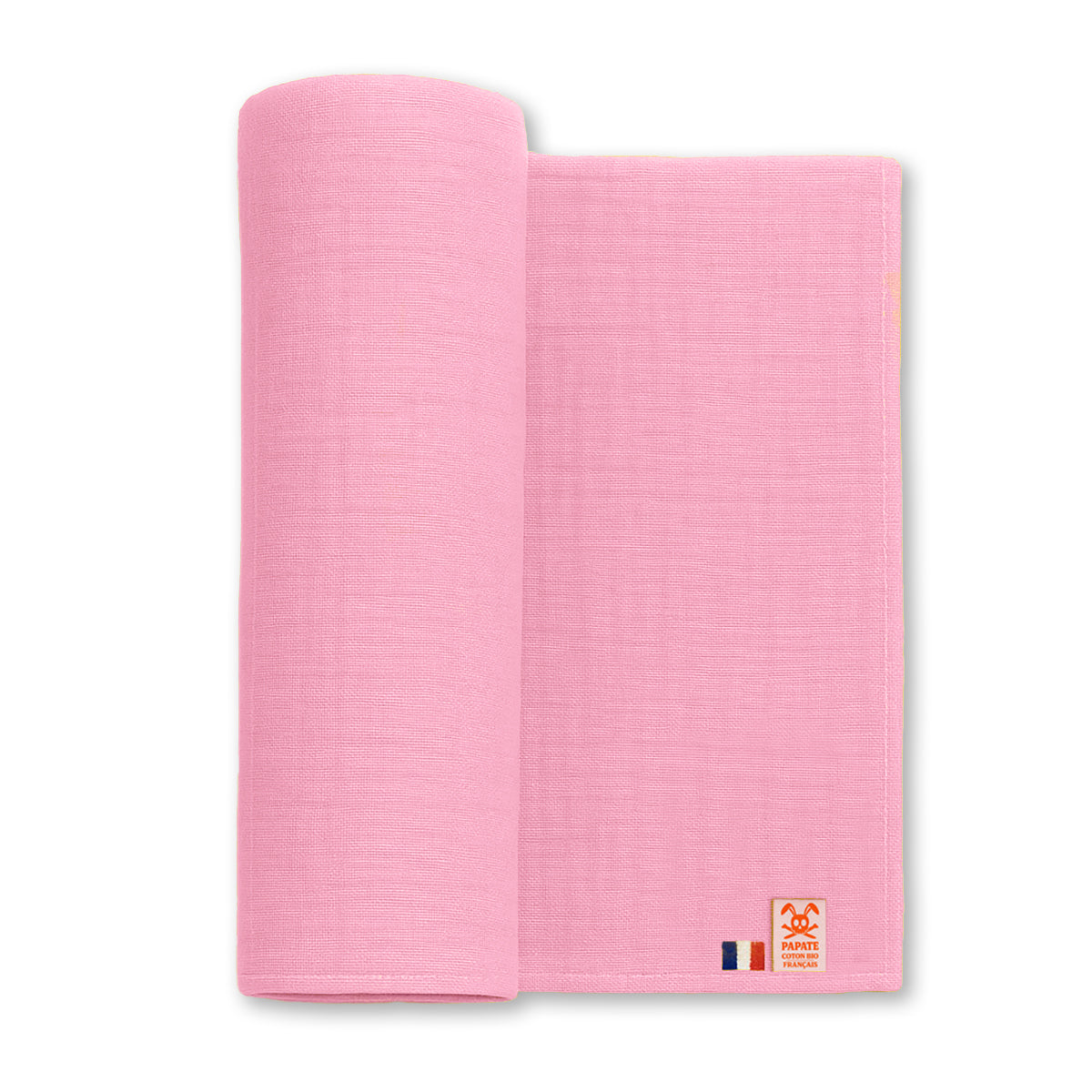 Maxi Pañal De Algodón Bio Rosa_0