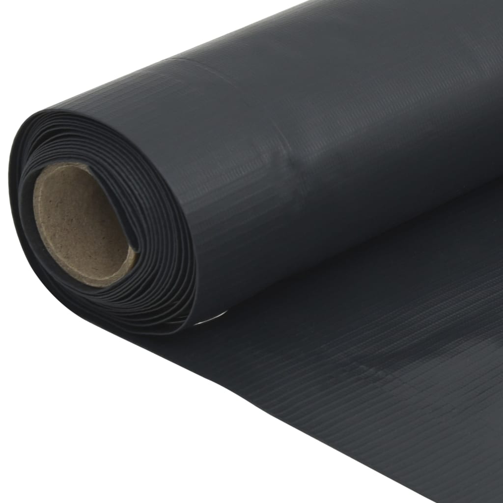 Pantalla De Privacidad De Balcón Pvc Gris Antracita 1000x75 Cm / Vetonek_4