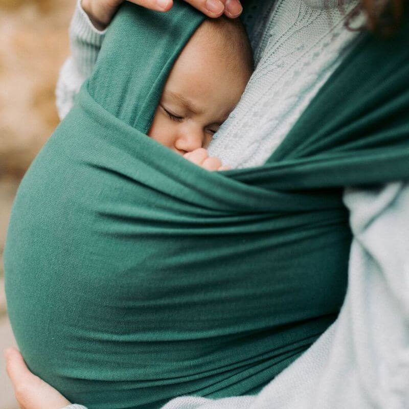 Fular Elástico Portabebé Bambú, Boba Wrap Serenity. Rainforest_2