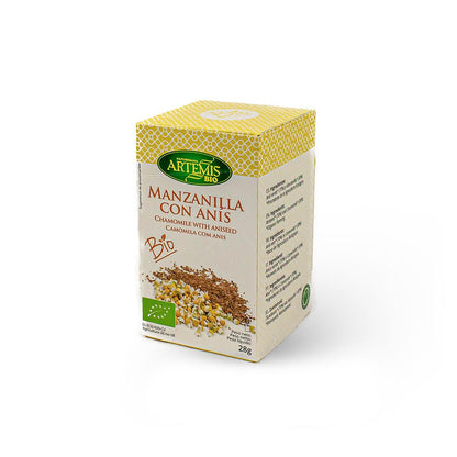 Manzanilla con Anís Artemis, 20 filtros.