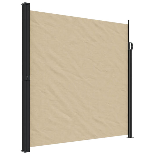 Toldo Lateral Retráctil Beige 200x500 Cm_0