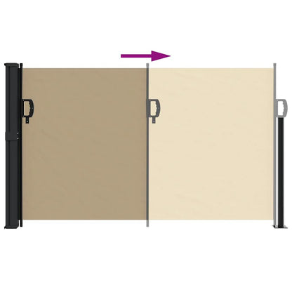 Vidaxl Toldo Lateral Retráctil Beige 117x300 Cm_4