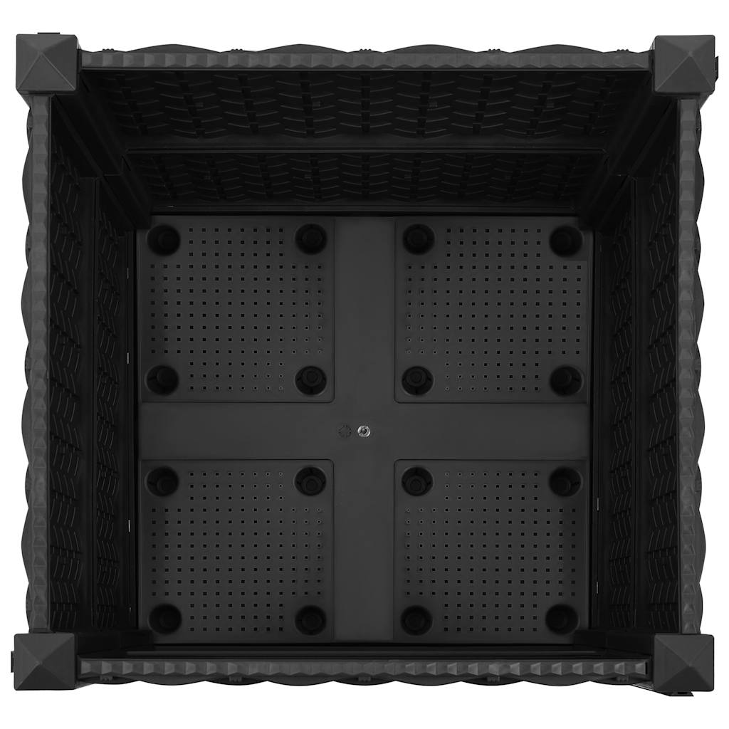 Jardinera Elevada 40x40x38 Cm Polipropileno_3
