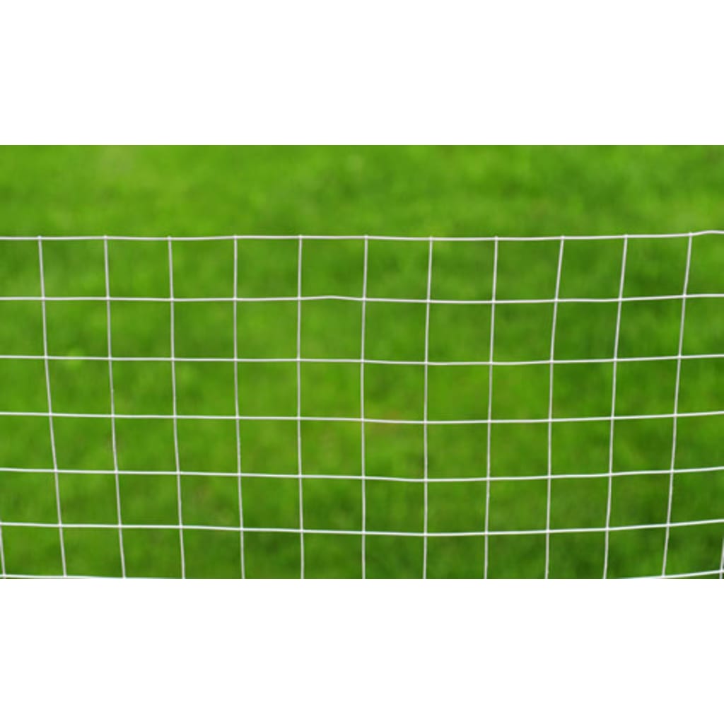 Malla De Alambre Cuadrada Acero Galvanizado Plateado 1x25 M / Vetonek_2