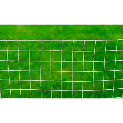 Malla De Alambre Cuadrada Acero Galvanizado Plateado 1x25 M / Vetonek_2