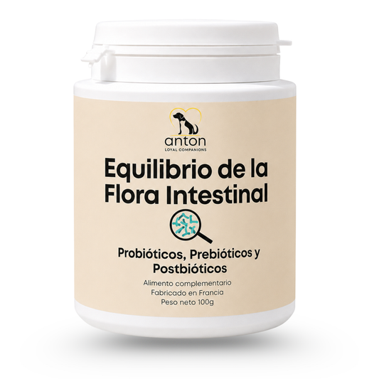 Flora intestinal para perros y gatos – Prebióticos y postbióticos – 100 g_0