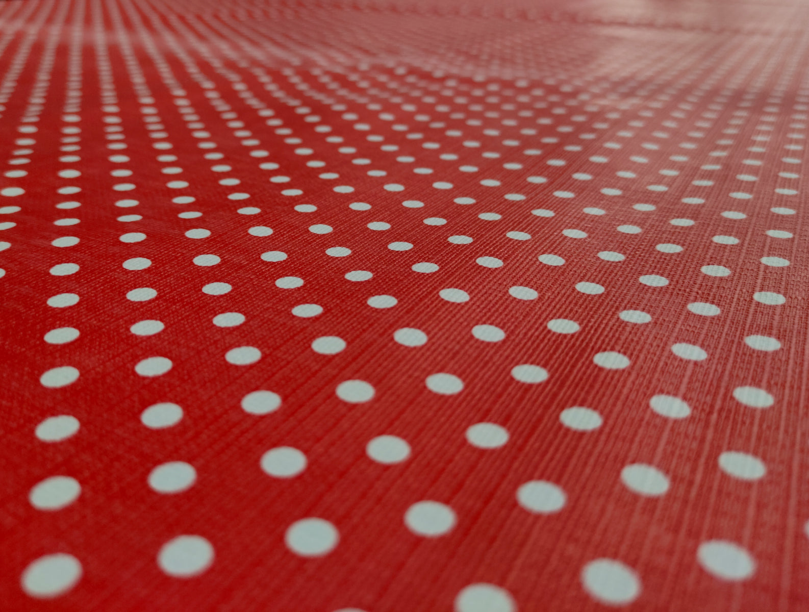 Mantel| Composicion Pvc| Base Poliester| Antimanchas| Lunares