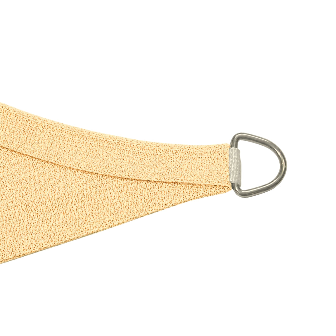 Toldo Vela Permeable Caudrada 3.6x3.6 M Beige Nortene_3