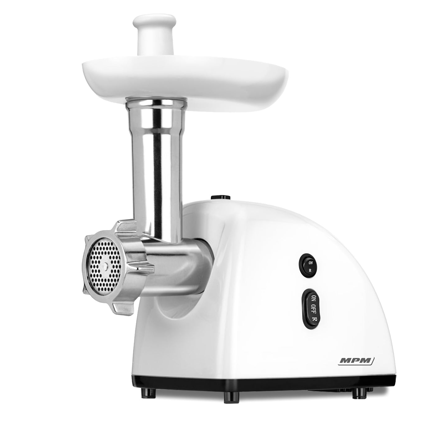 Picadora De Carne Eléctrica, Embutidora Salchicha,3 Discos Corte, Engranaje Metálico, Función Inversa Mpm Mmm-06