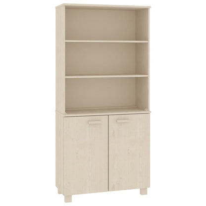 Aparador Hamar Madera De Pino Maciza Marrón Miel_1