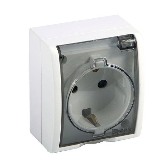 Base Enchufe Blanco Aquarius Simon_0
