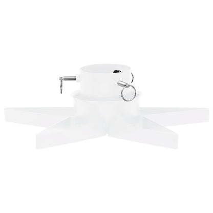 Vidaxl Soporte Para Árbol De Navidad Blanco 47x47x13,5 Cm_3