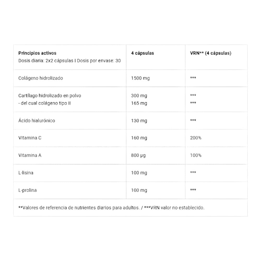 Hyaluronic & Collagen 120 Caps_1