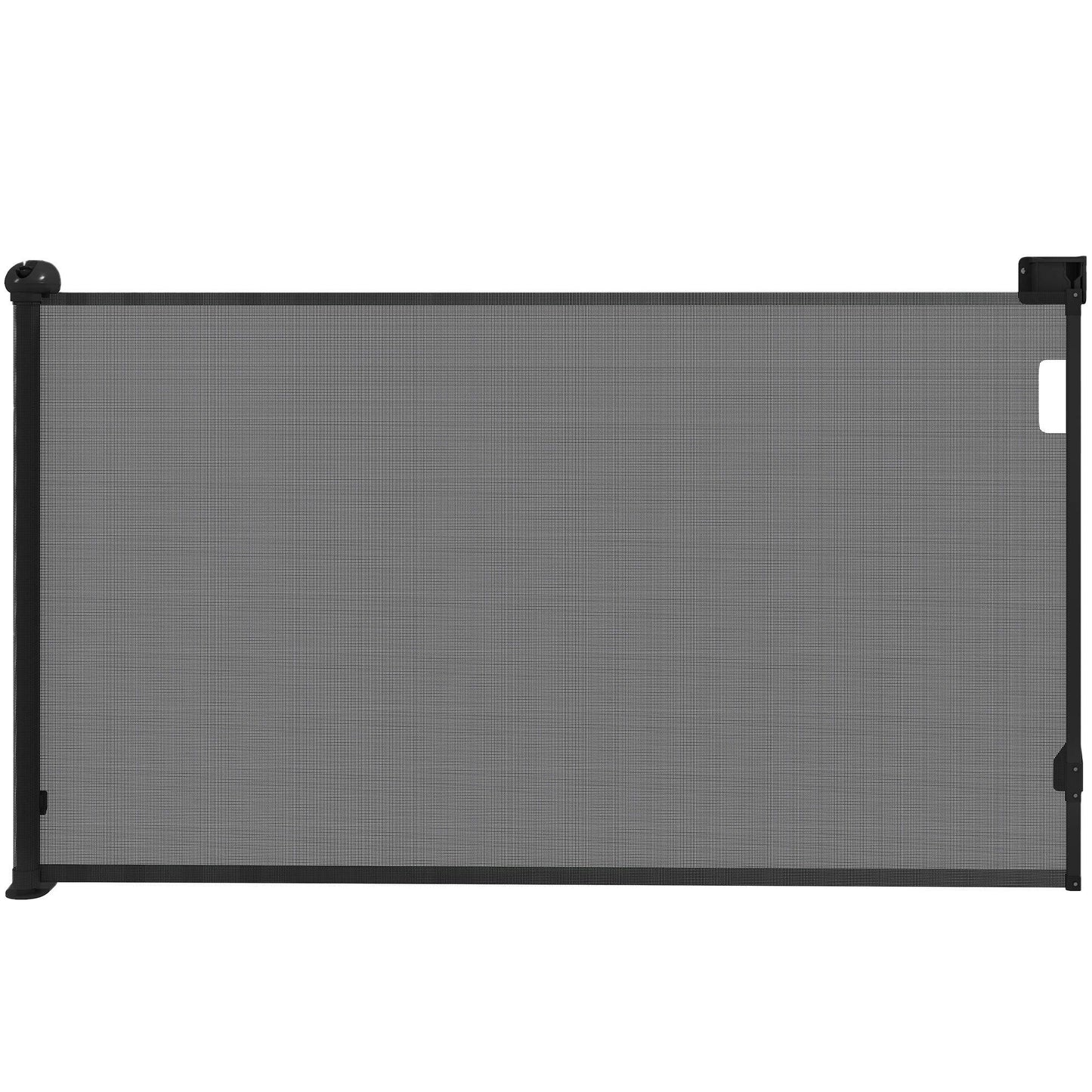 Pawhut Barrera De Seguridad Para Perros Retráctil 0-125 Cm Para Escaleras_0