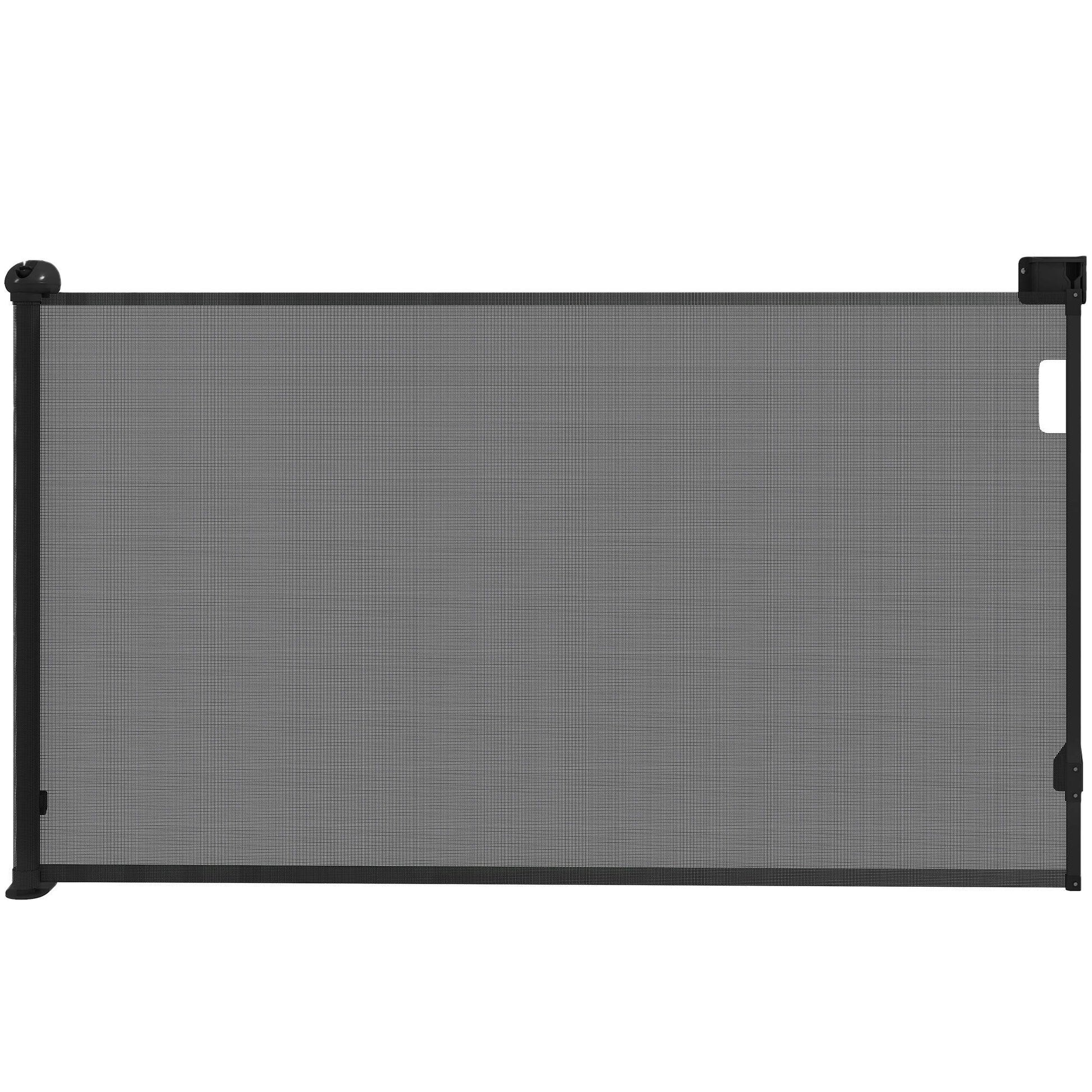 Pawhut Barrera De Seguridad Para Perros Retráctil 0-125 Cm Para Escaleras_0