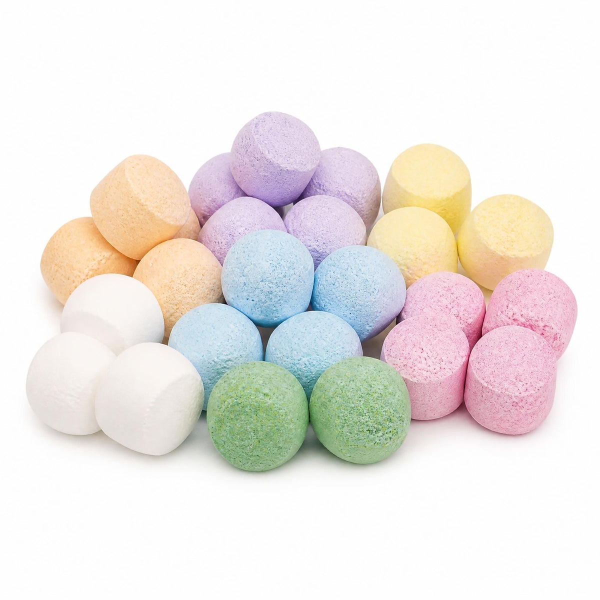 250 Mini Bombas Efervescentes Para Manicura Y Pedicura - Aroma: Surtido - Pack Especial Profesionales_0
