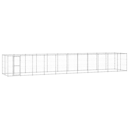 Perrera De Exterior De Acero Galvanizado 26,62 M²_0