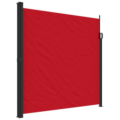 Vidaxl Toldo Lateral Retráctil Rojo 200x500 Cm_0