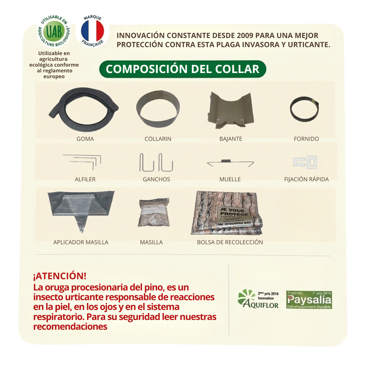 Kit Trampa Collar Procesionaria Del Pino Ecopiege Ø 80 Cm_1