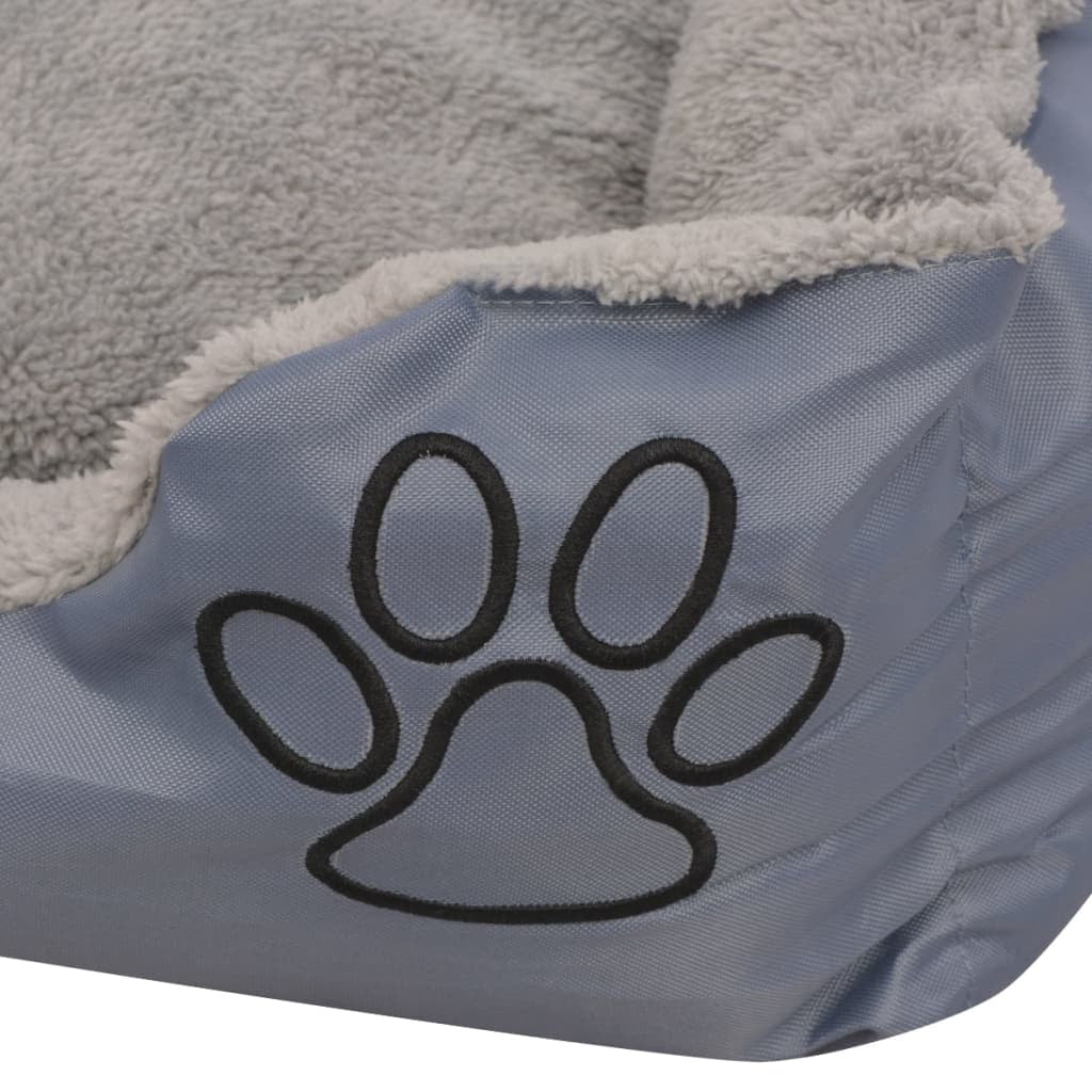 Vidaxl Cama Para Perro Con Cojín Acolchado Talla Xxl Gris_3