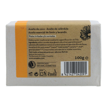 Jabón de Caléndula Artesanal 100g Essabó