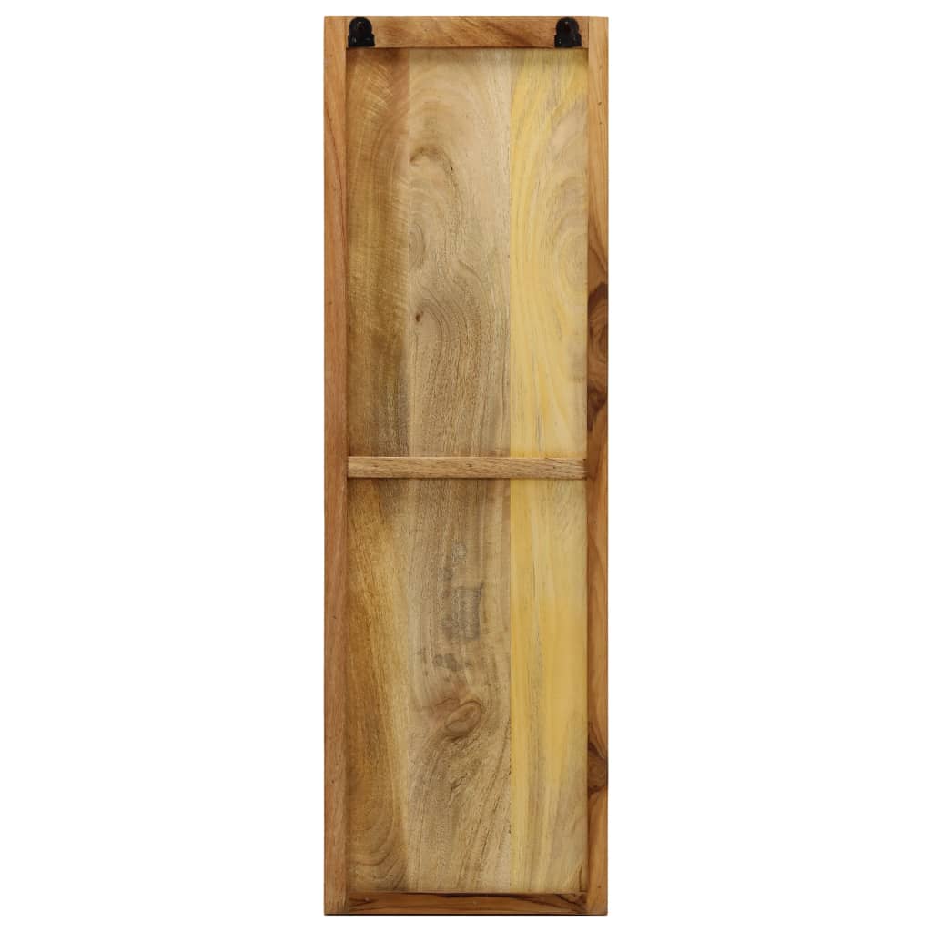 Percheros De Pared 2 Uds Madera Maciza De Mango 36x110x3 Cm_3