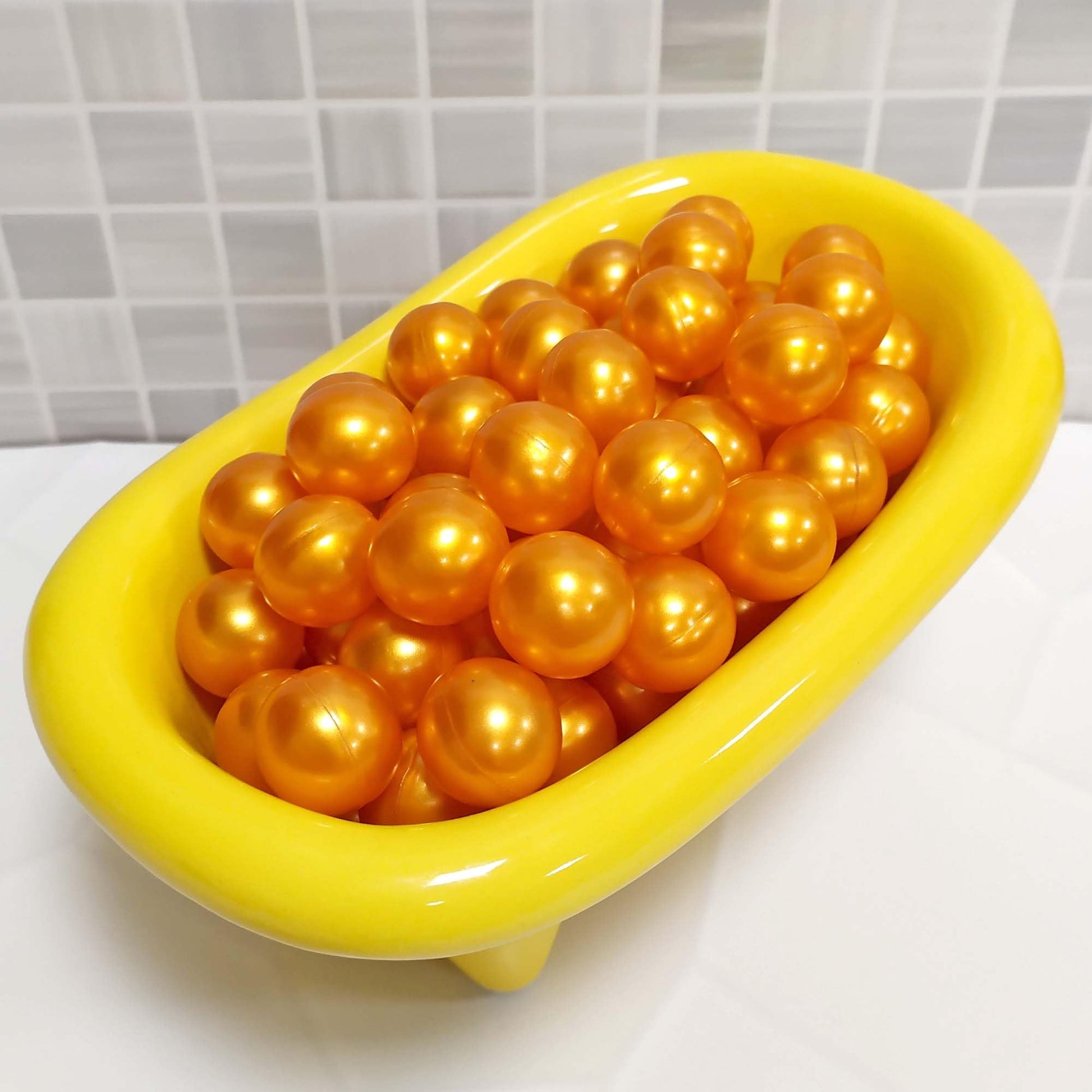 Caja 40 Perlas De Baño Con Aroma A Monoi - Con Aceite De Soja - Hidratante Y Aromática - Forma Bola_3