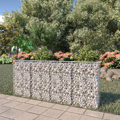 Muro De Gaviones Con Cubiertas Acero Galvanizado 200x20x85 Cm / Vetonek_2