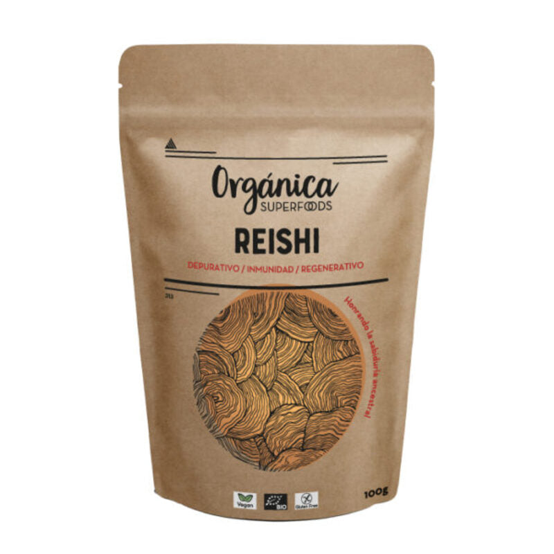 Reishi Bio 100g - Orgánica Superfoods_0