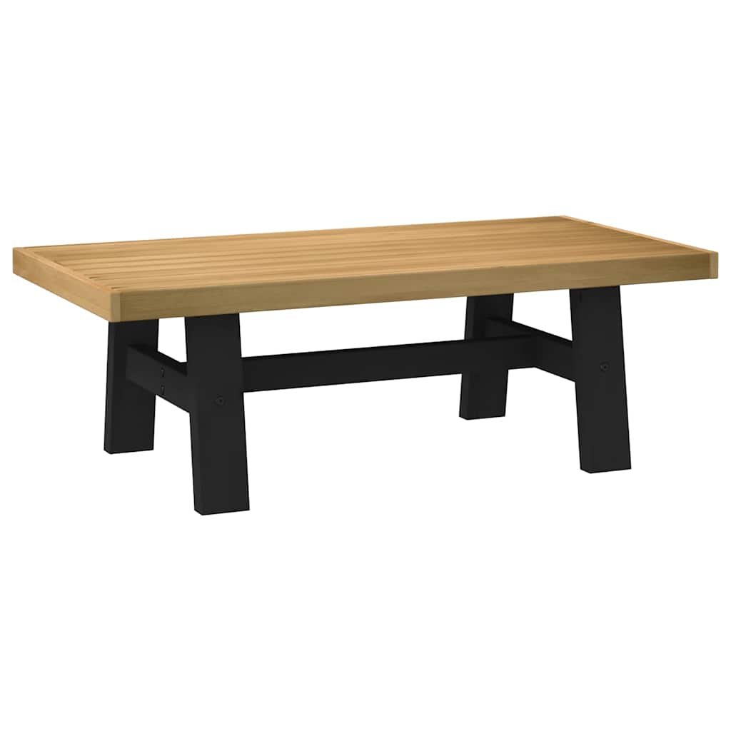Mesa De Centro Noain Patas En A Madera Maciza Pino 120x60x40 Cm_3